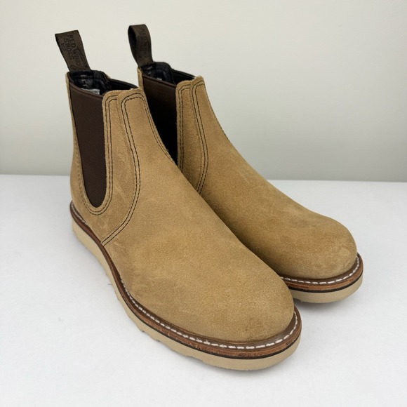 Red Wing NEW Heritage Chelsea 3192 Hawthorne Muleskinner Tan Leather 8.5D main image 5